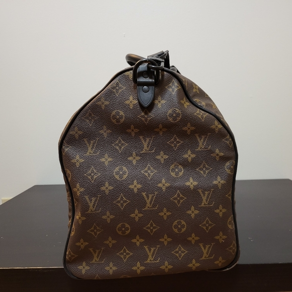 *SOLD*Waterproof Keepall 55 Bandouliere Monogram - Picture 2 of 16